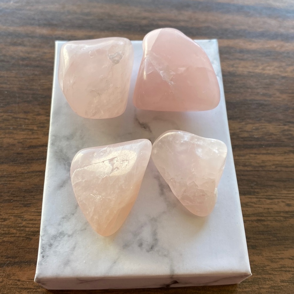 Rose Quartz tumbles